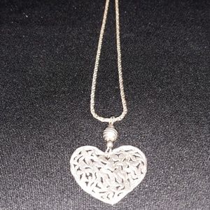 Silver Heart Necklace